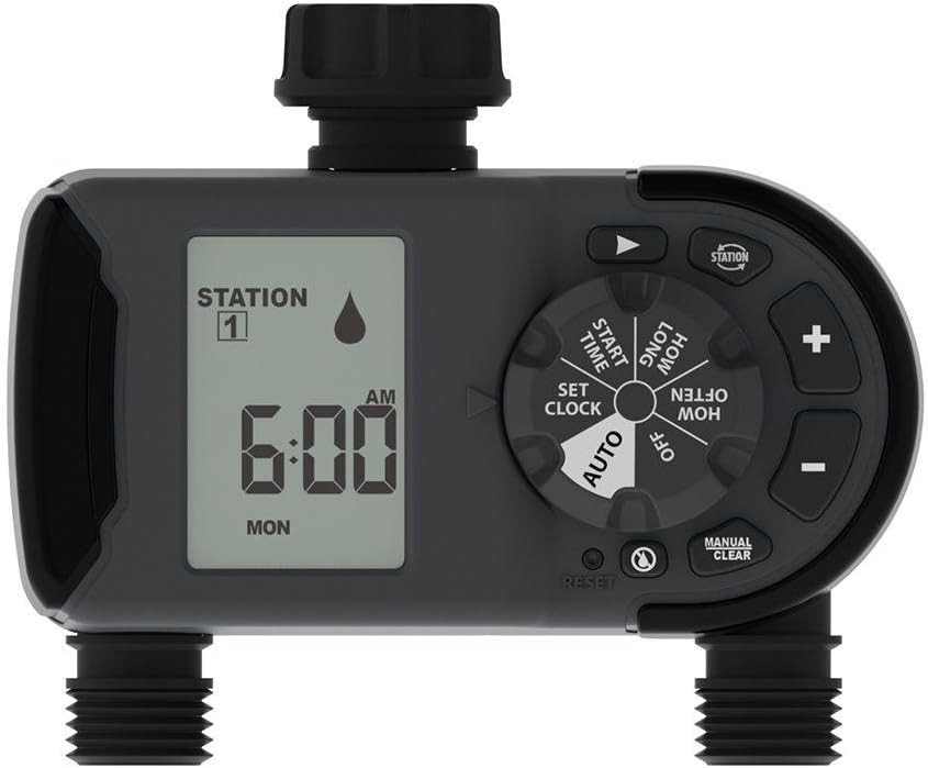Orbit 56544 2-Outlet Digital Hose Faucet Timer, Open Box
