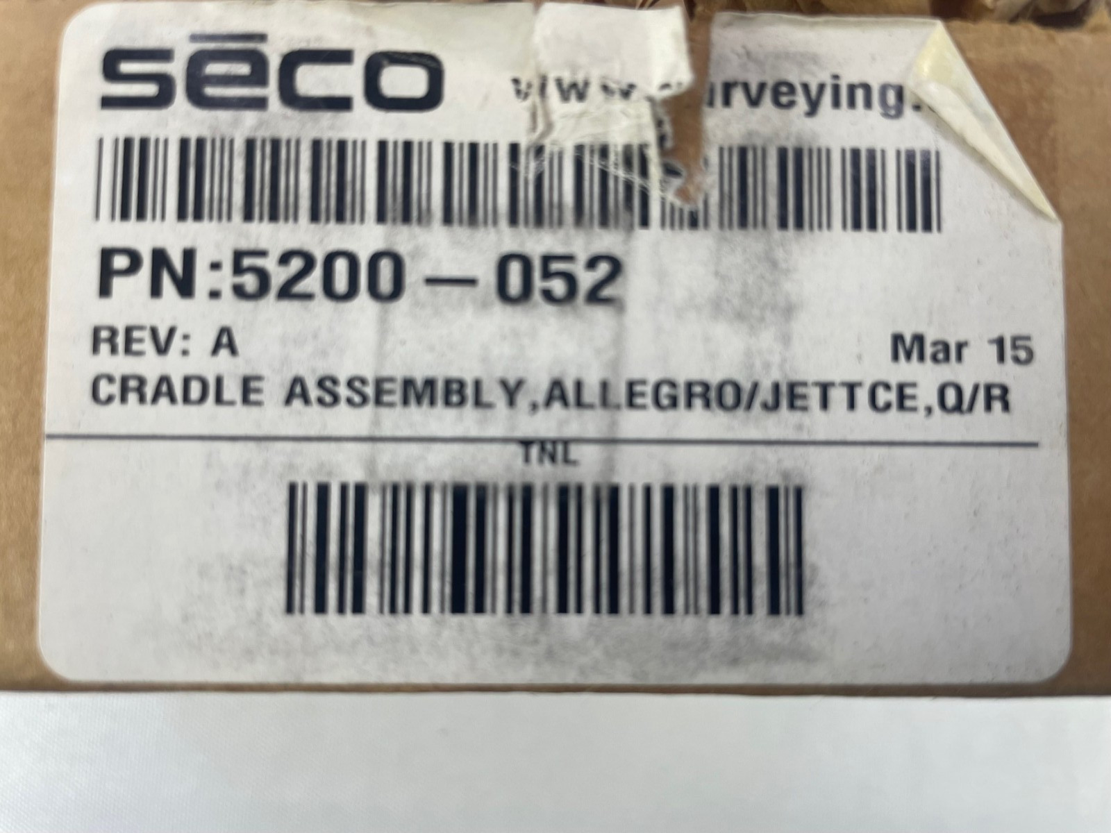 Claw Cradle for Allegro, Jett•ce, Explorer, Tracker, FC-2200 - PN 5200-052