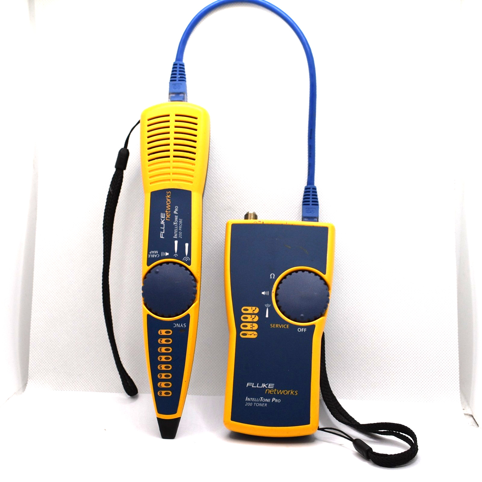 Fluke Networks IntelliTone Pro 200 LAN Toner and 200 Probe Cable Tester