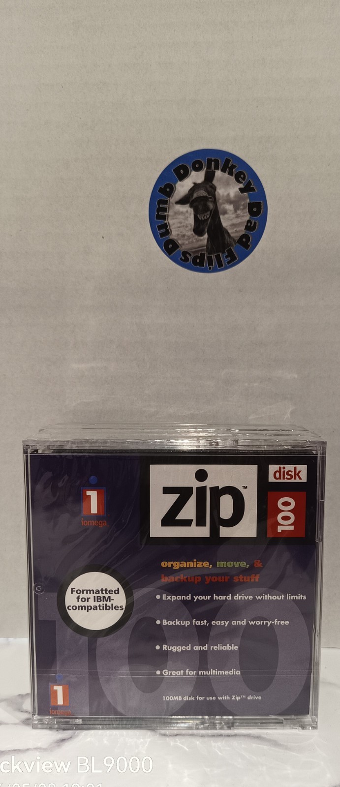 ZIP 100MB Lot Of 5 DISK SET BRAND NEW SEALED  NOS