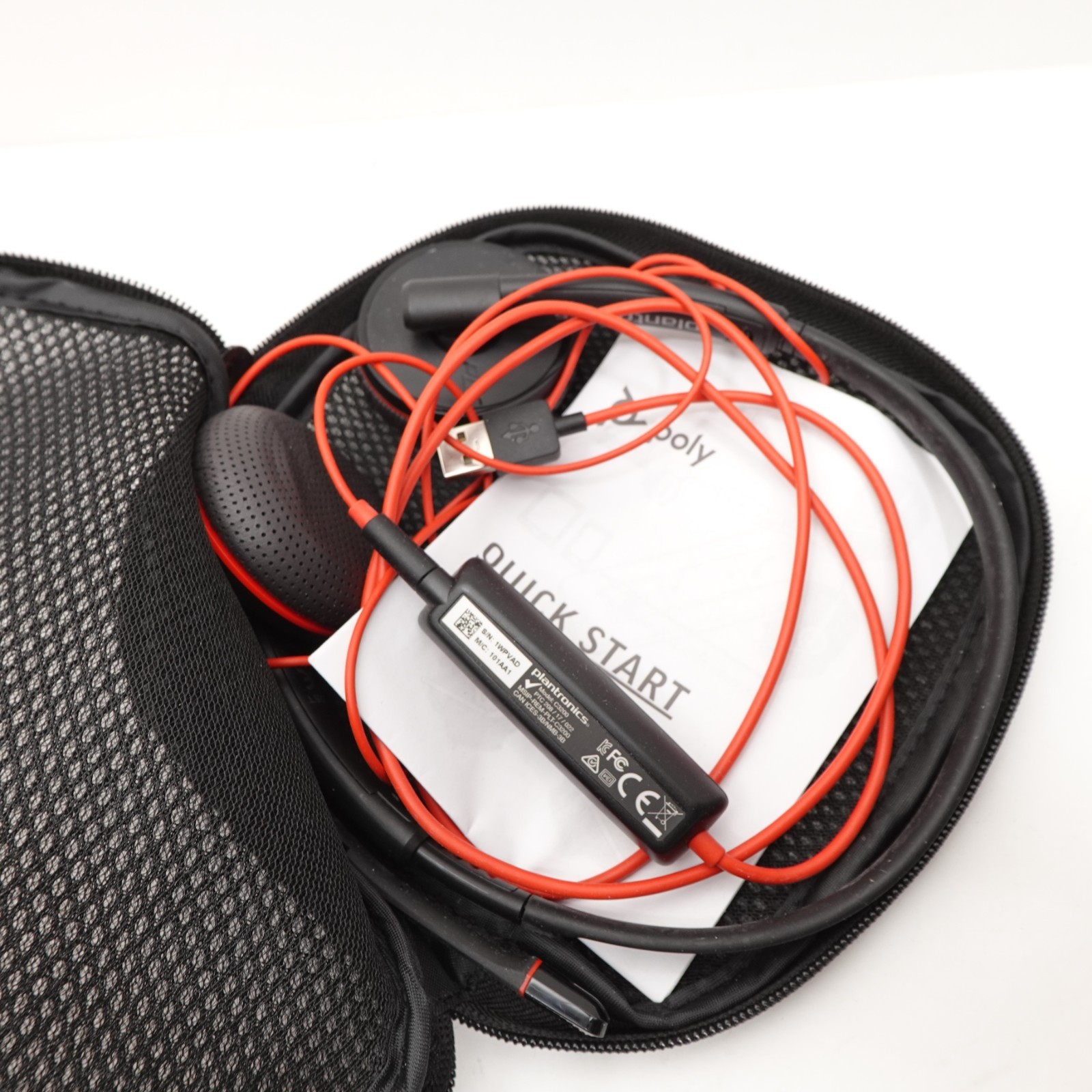 Plantronics PLT Blackwire C3200 Stereo USB/3.5mm Wired Headset