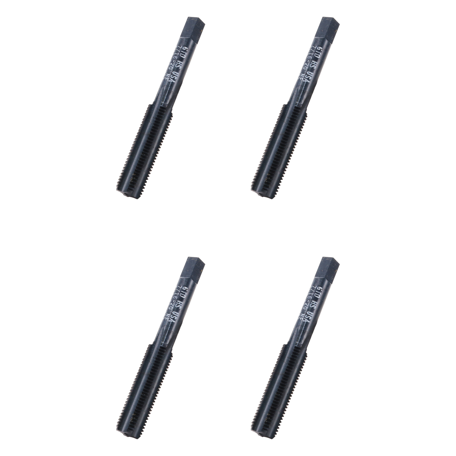 Greenfield 7/16-20 NF GH3 Taper Bit (4-Pack)