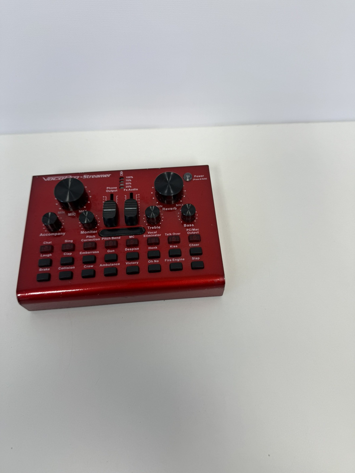 Vocopro Steamer-Desktop USB Audio Interface with Microphone for Live Streaming
