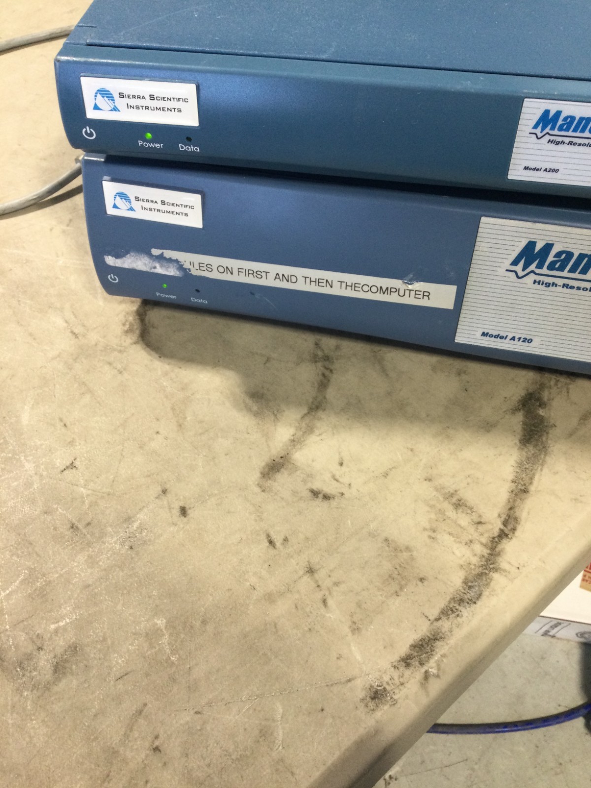 SIERRA SCIENTIFIC A200 MANOSCAN MANOMETRY SYSTEM INCLUDES MANSOCAN A120