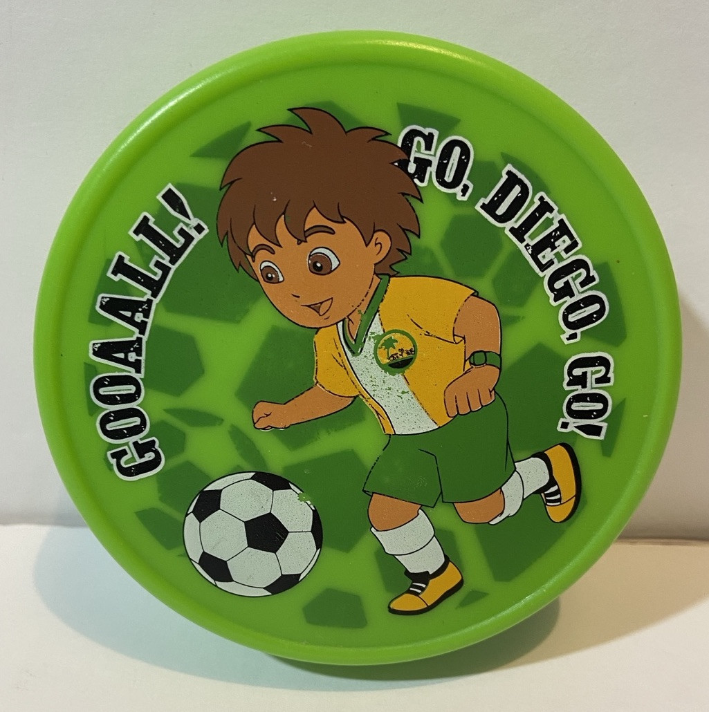 Munchkin Fun Ice Go Diego Go Reusable Lunch Box Freezer Pack 4" Soccer 2007