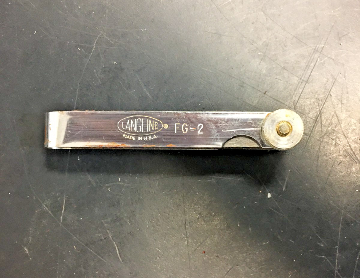 LANGLINE FG-2 Spark Plug Gap Gauge Tool, USA
