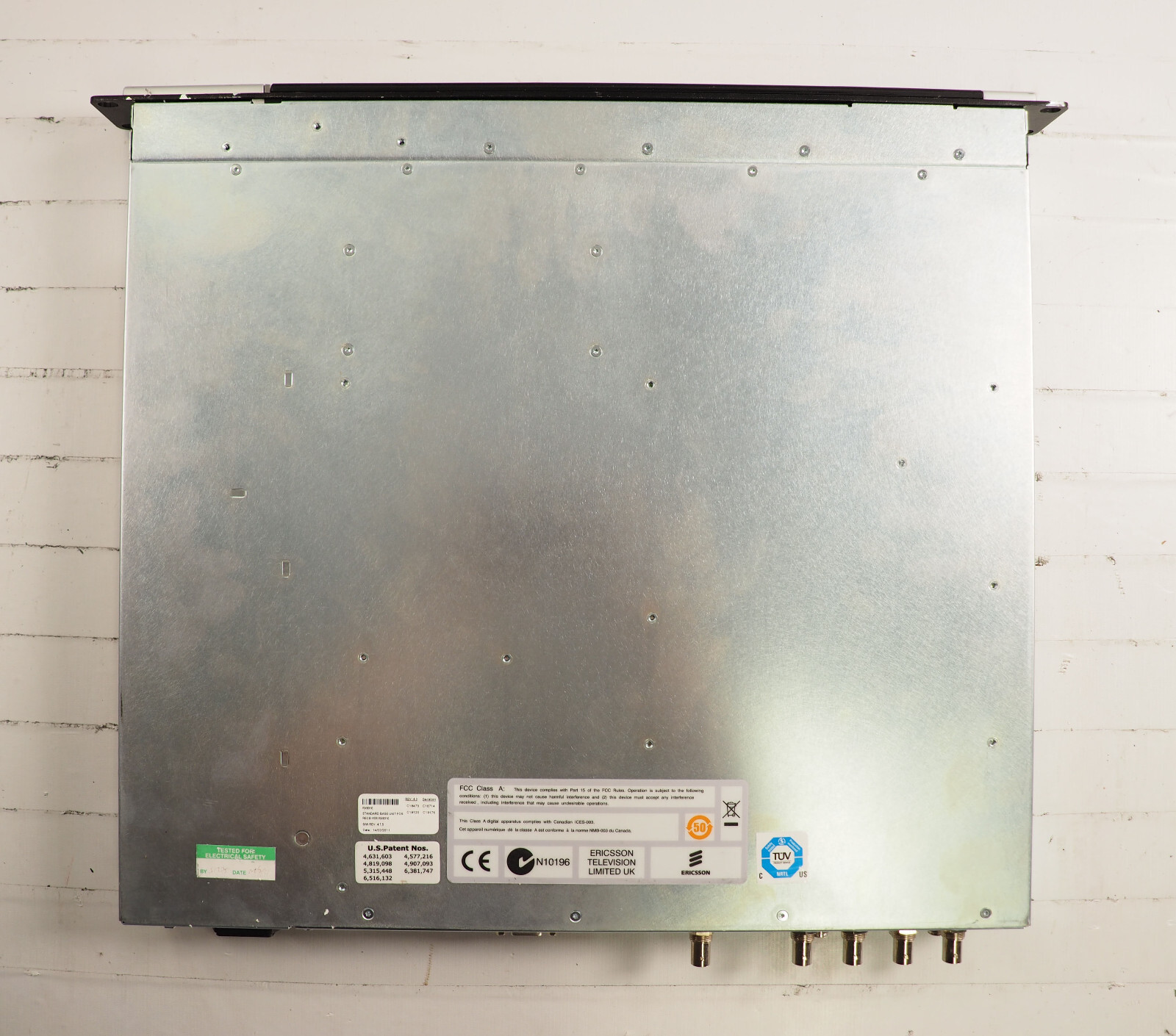 ERICSSON RX8310 Standard Base Unit For Receiver RX8310 QPSK CVBS Output DVB S2
