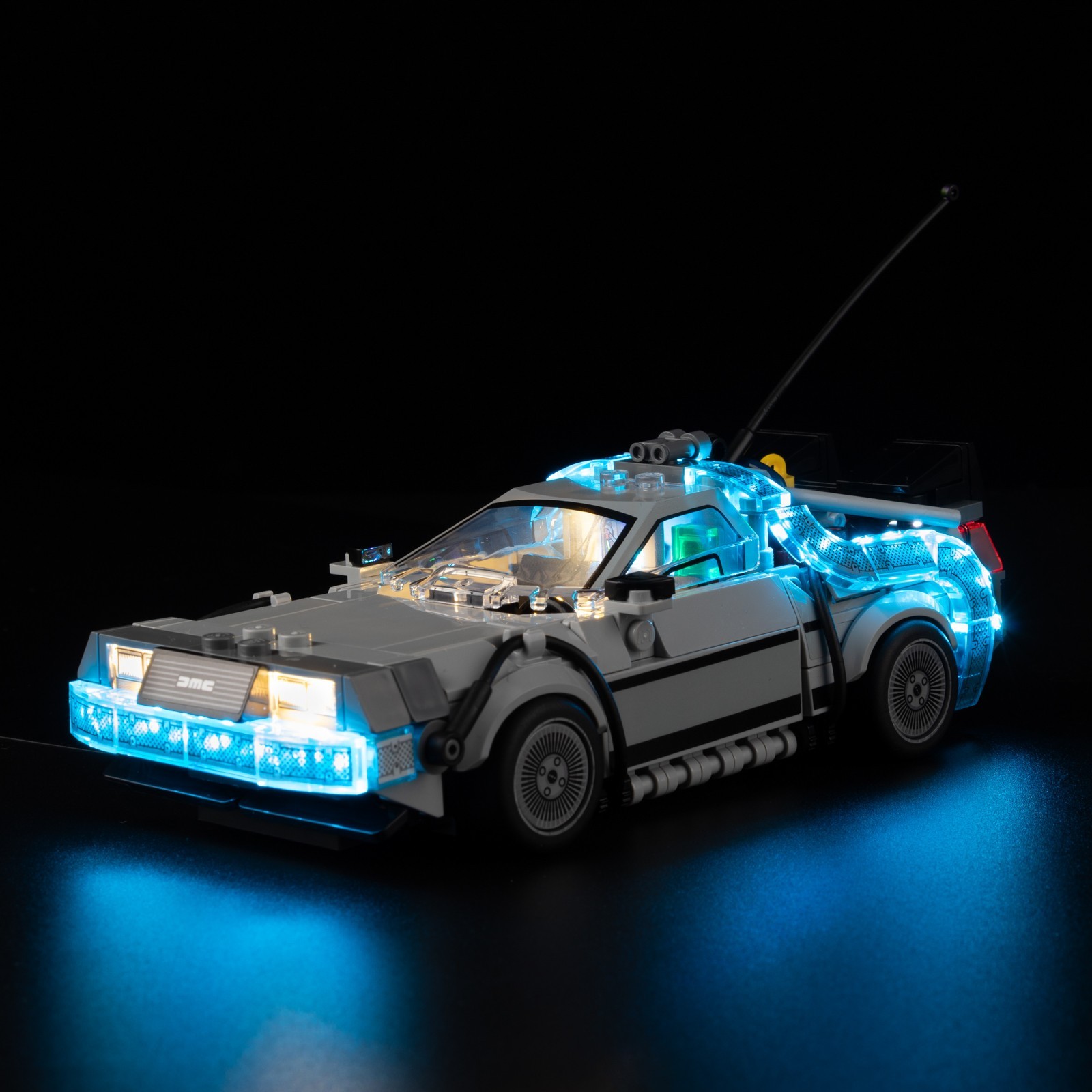 LED Light Kit for LEGO® Time Machine from Back to the Future 77256
