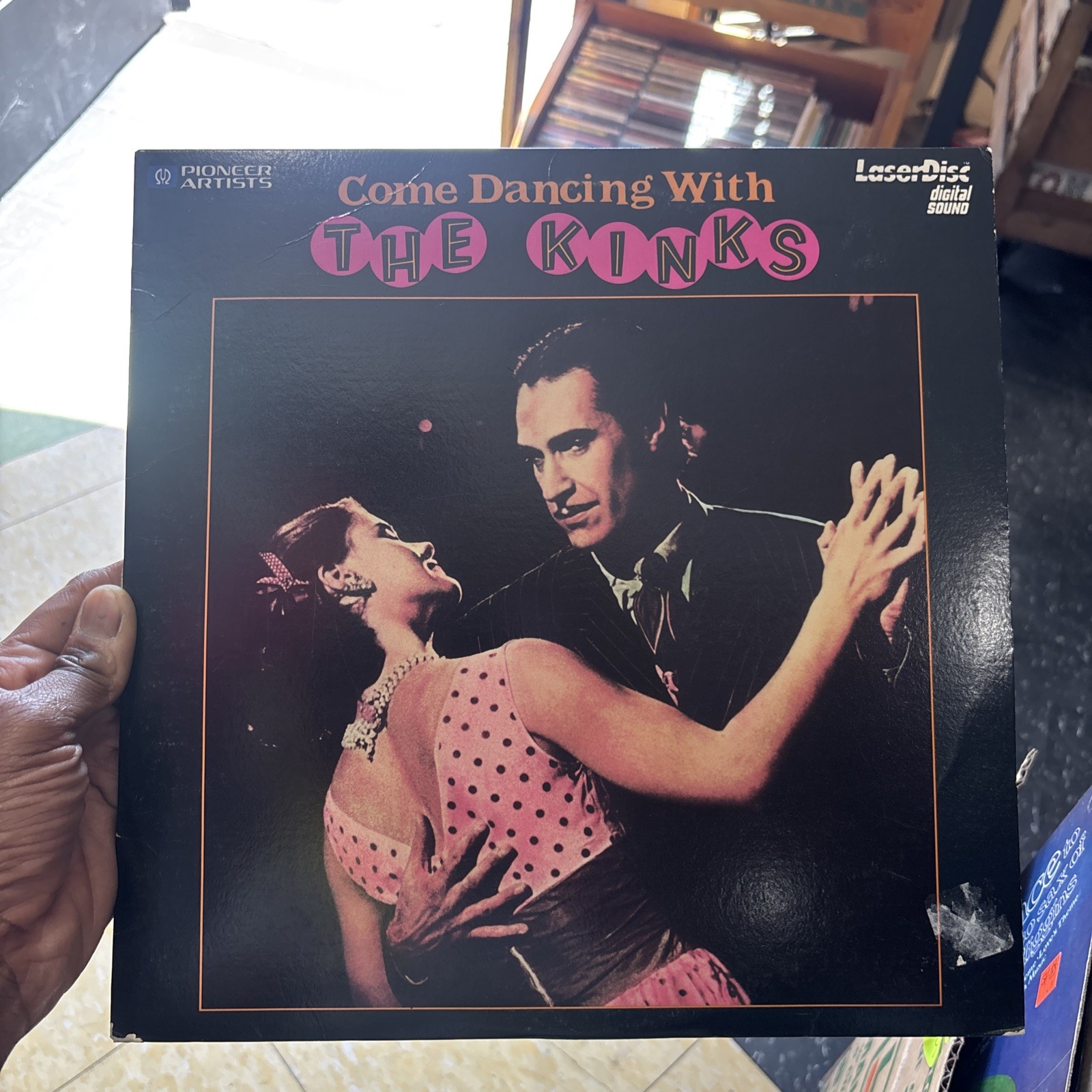 The Kinks Come Dancing With Laser Disc VG+ With Insert
