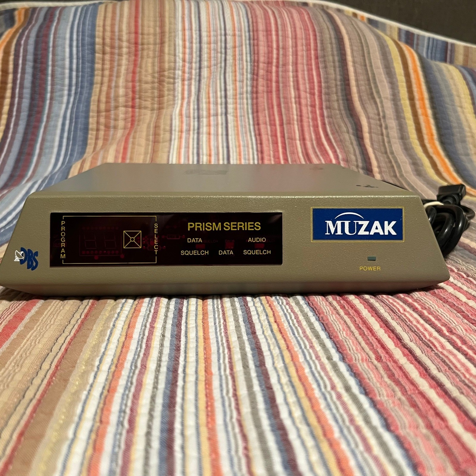 Muzak PRISM Series MU1597 DBS Division Pacesetter Electronics Audio System