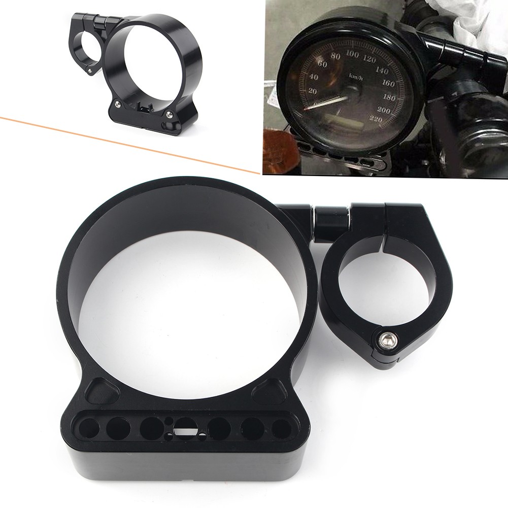 For Harley Sportster XL 883 1200 39mm/16" Side Mount Speedo Relocation Bracket
