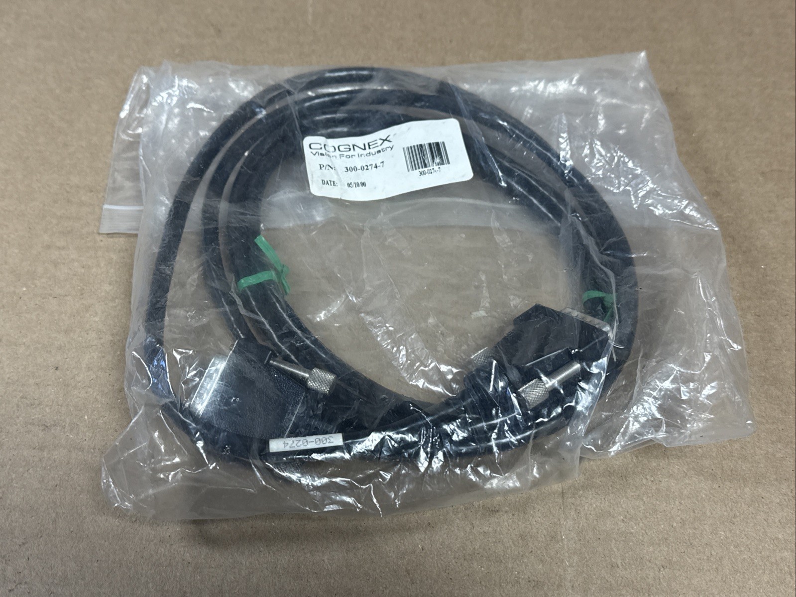 NEW COGNEX 300-0274-7 In-Sight Vision Processor Cable FAST SHIPPING