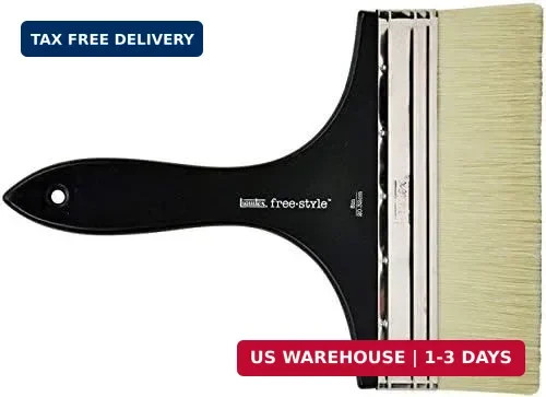 Liquitex Large Scale Broad Flat/Varnish Brush, 8"