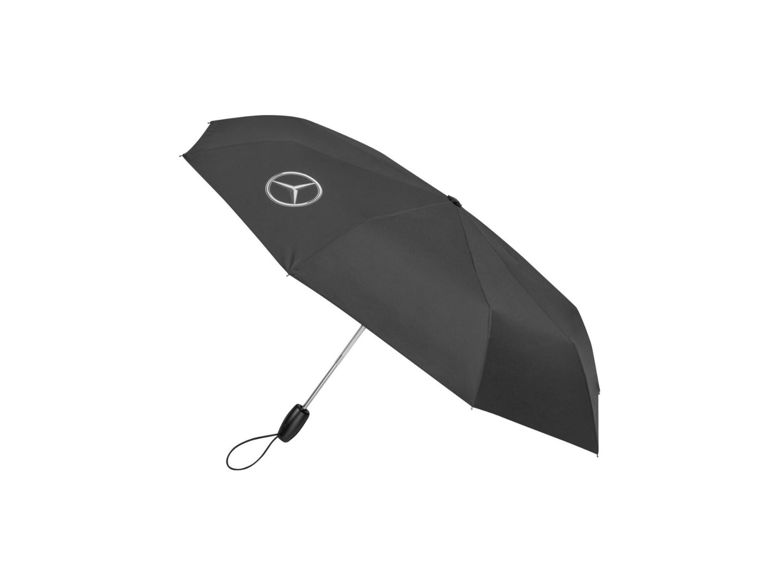 Mercedes Benz Original Pocket Umbrella Automatic Black New OVP