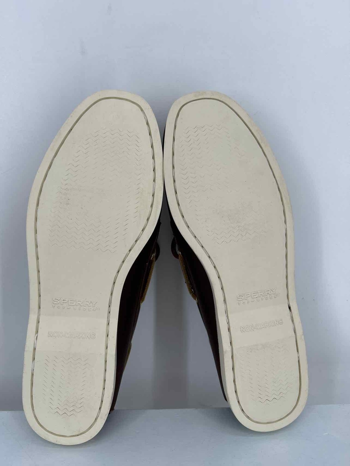 Sperry Women Size 8.5 Dark Chocolate Leather Loafers