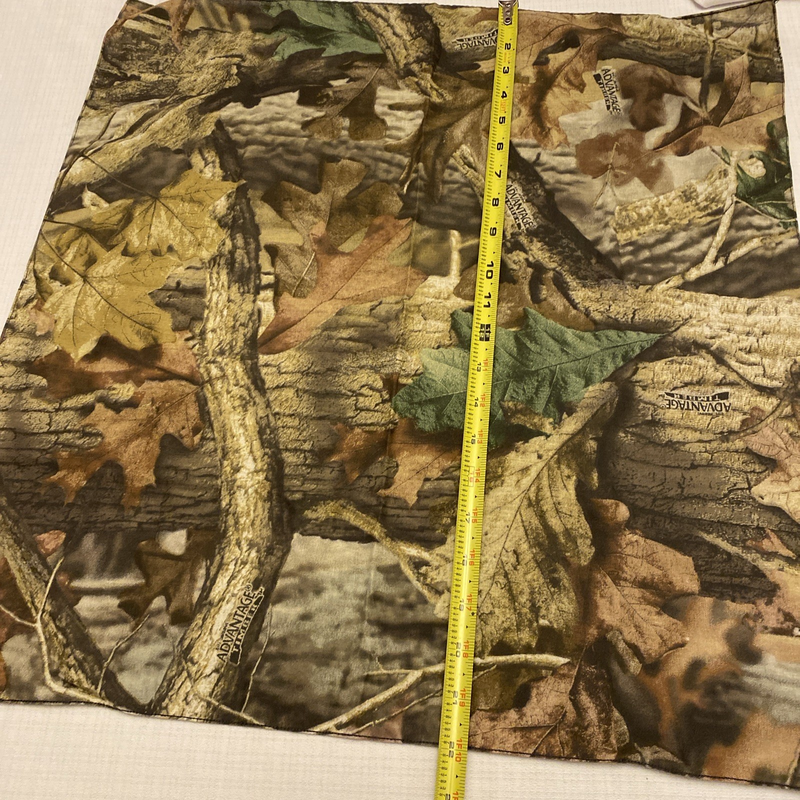 Camouflage Bandana 21 X 22 Advantage Timber Hunting Handkerchief