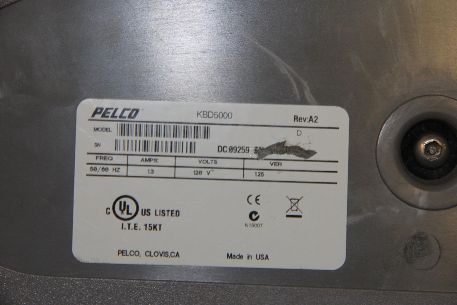 PELCO KBD5000 Joystick Keyboard Controller