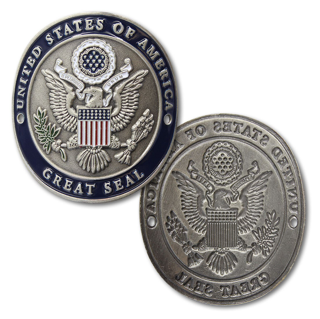 NEW United States of America Great Seal Hiking Stick Medallion.