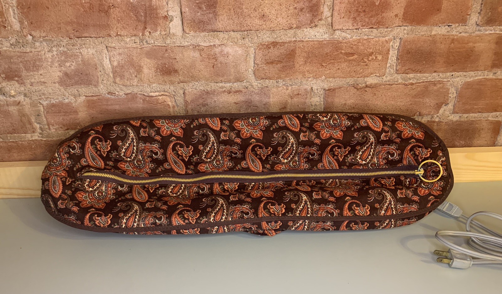 Vintage 60s Norjac Electric French Bread Warmer Paisley Tested/Works OG Box