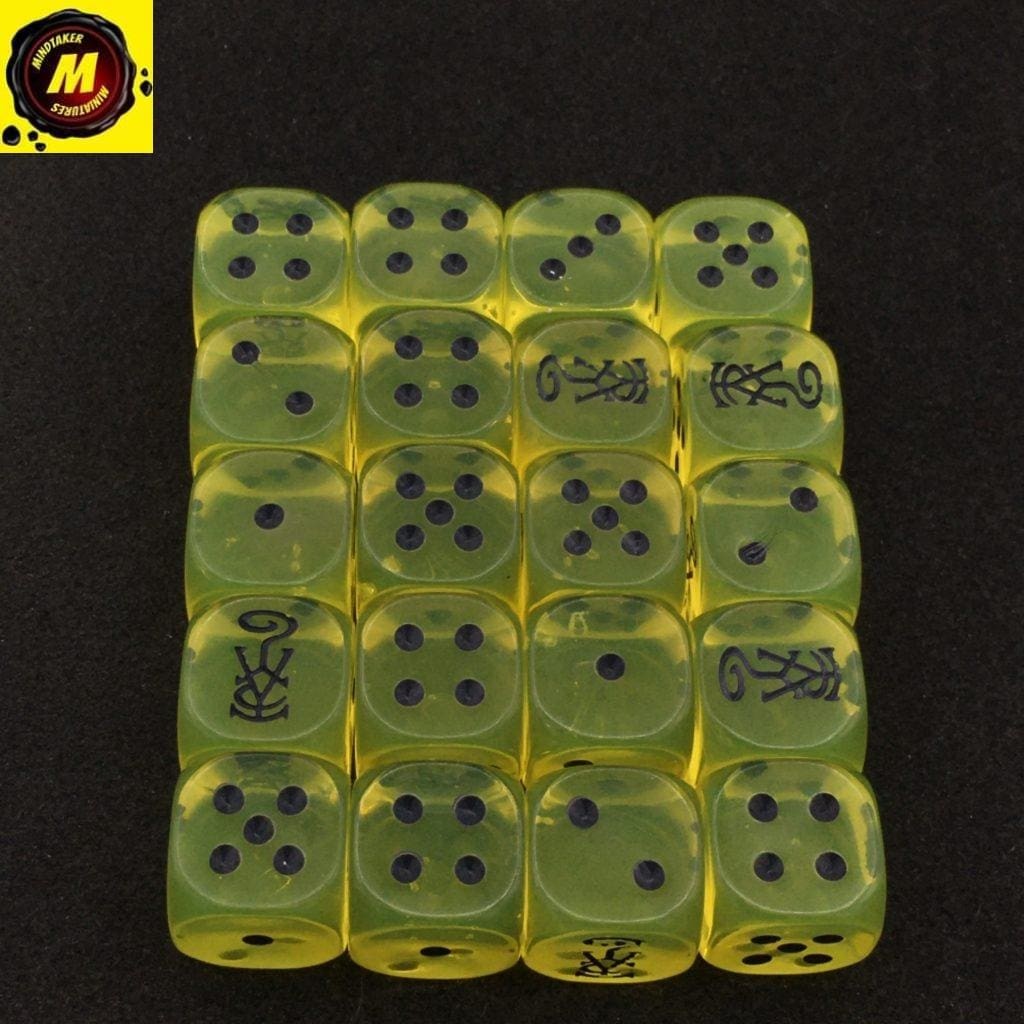 Lumineth Realm-Lords Round-Edge Dice (x20) - #79170 - Warhammer Fantasy