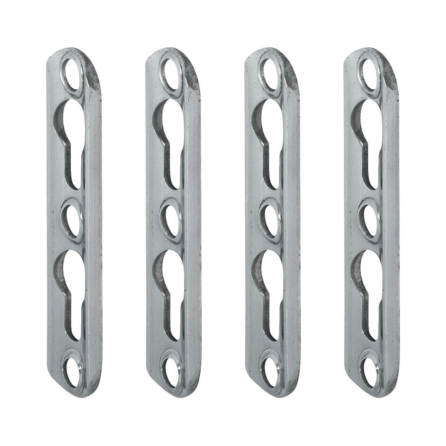 Hafele 273.56.010 Keyhole Plate for Machined-Recess Installation with 2 Slots