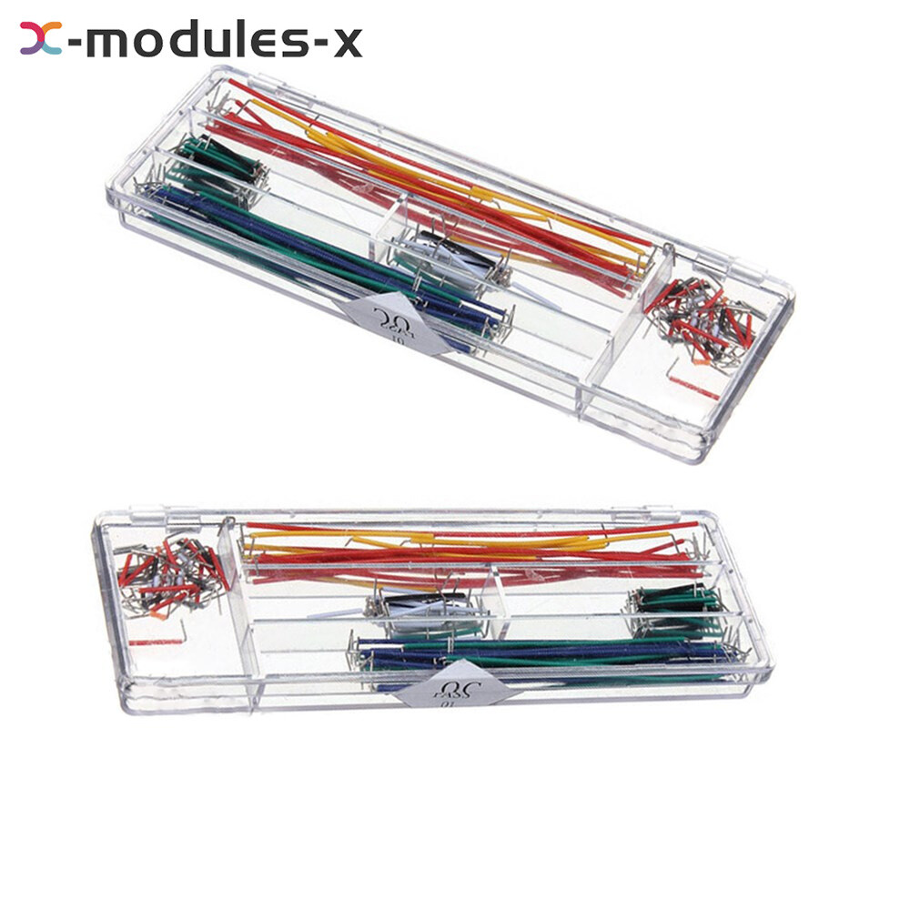 140pcs U Shape Solderless Breadboard Jumper Cable Wire Kit For Arduino Shield