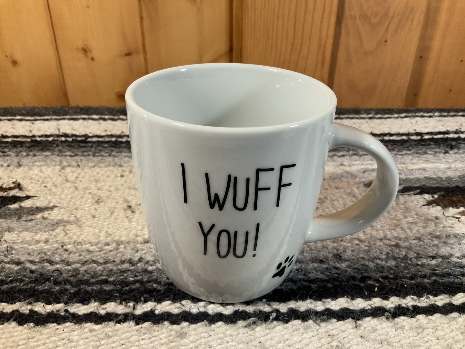 Dog Lover Coffee Mug I Wuff You Preowned