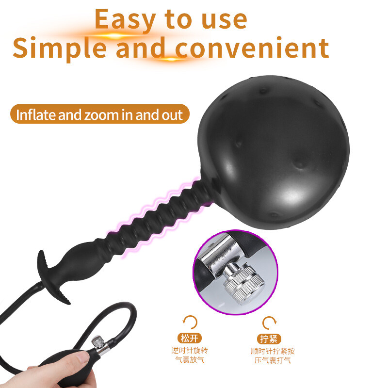 Inflatable Ball Stretcher Dilator Expander Plug Pump Dilator Extreme Speculum