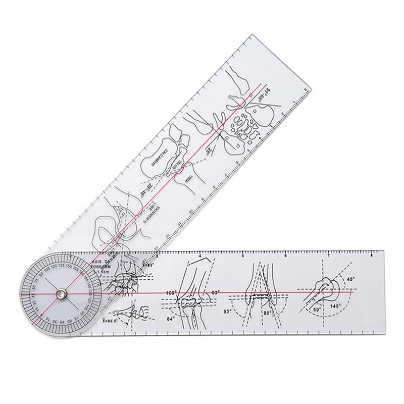 Multi-Ruler Goniometer Angle Medical Ruler Joint Orthopedics Tool Instruments!