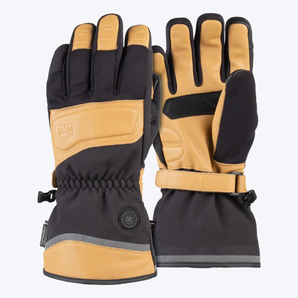 Mobile Warming Blacksmith V2 Heated Glove Unisex Black/tan Xs