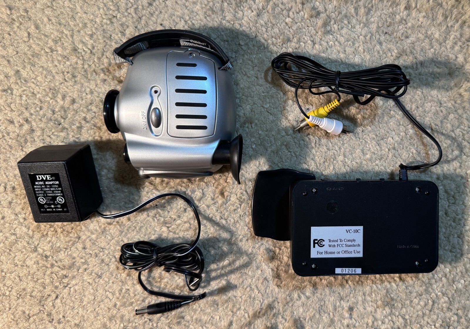 WaveCam Wireless Video Camera - Complete Tested & Working