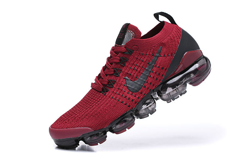 Nike Air VaporMax Flyknit 3 Burgundy Men's Sneakers