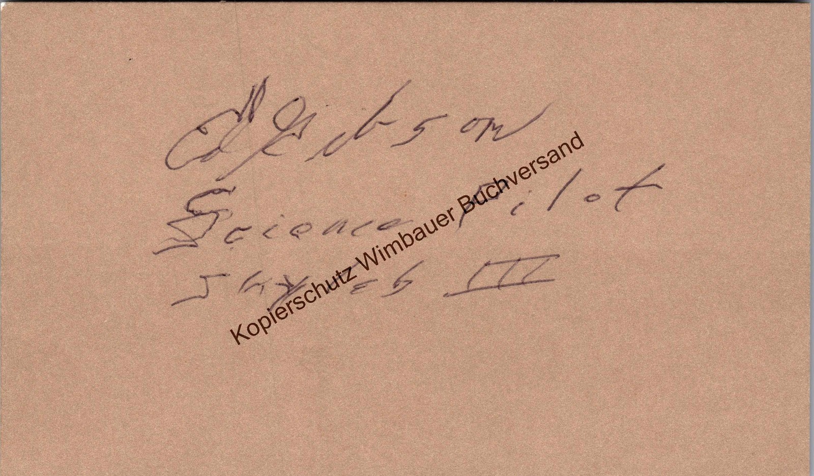 Original Autograph Ed Gibson Astronaut Skylab /// Autograph Autograph Sig 305846