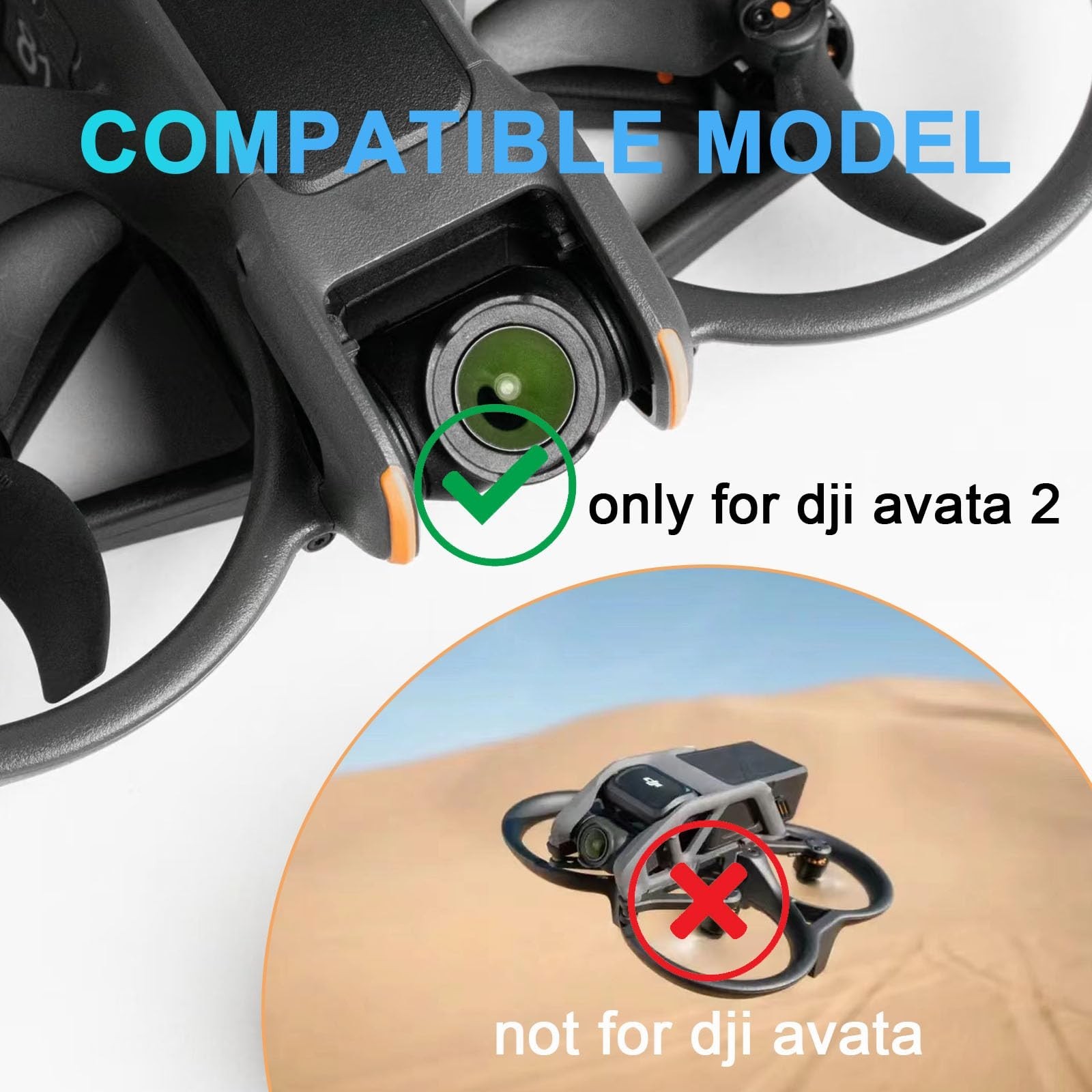 Bottom Shell Replacement for DJI Avata 2 Accessories,DJI Avata 2 Under Body R...