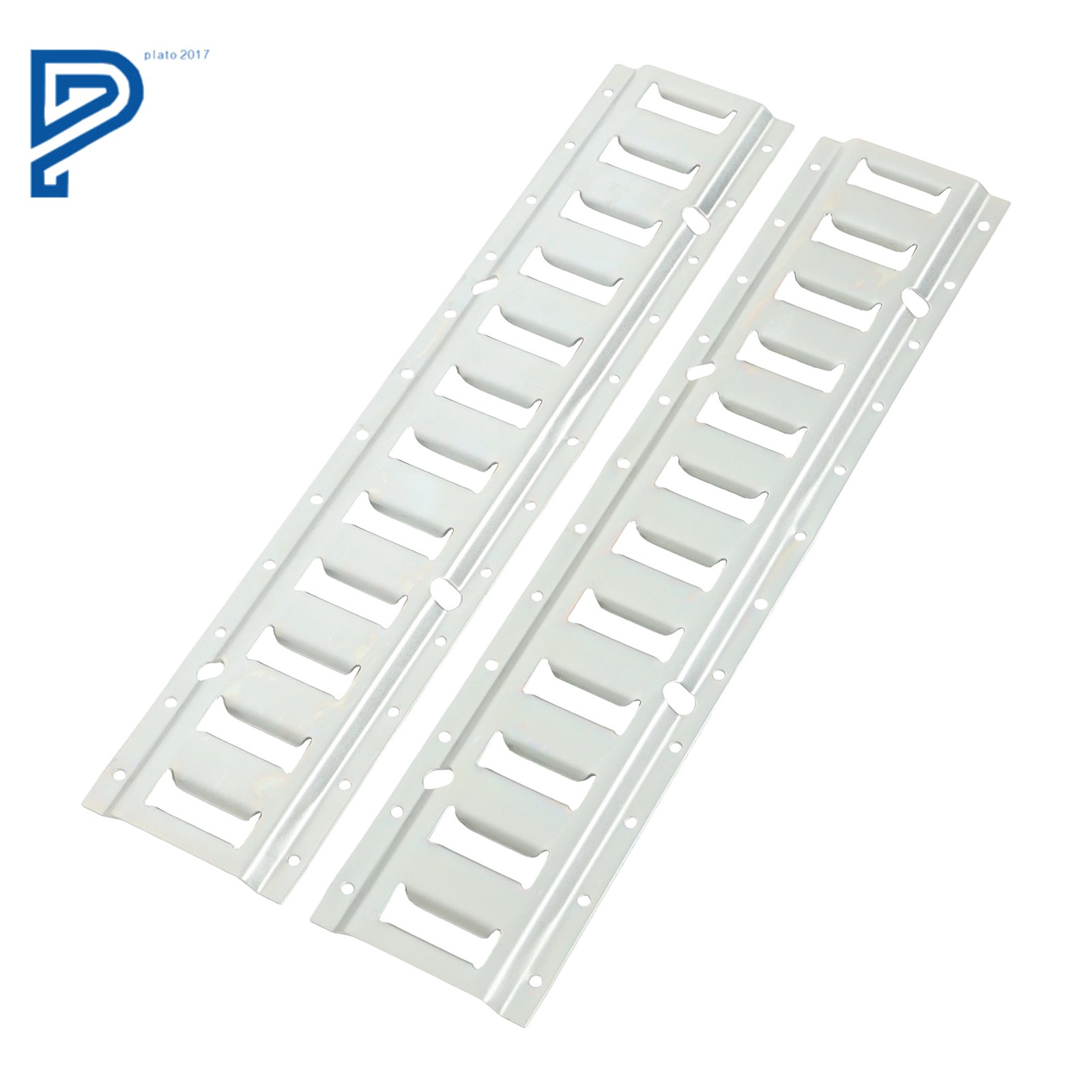 E Track Tie Down Rail Kit 8× 2' E-Track Bar Rails For Garages Trailers
