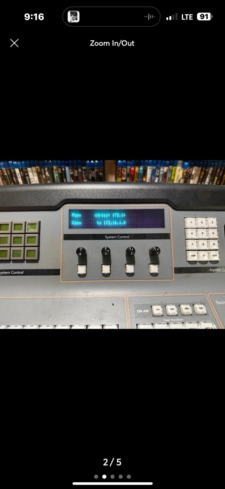 Blackmagic Design ATEM 1 M/E Broadcast Panel, Good Condition, Used