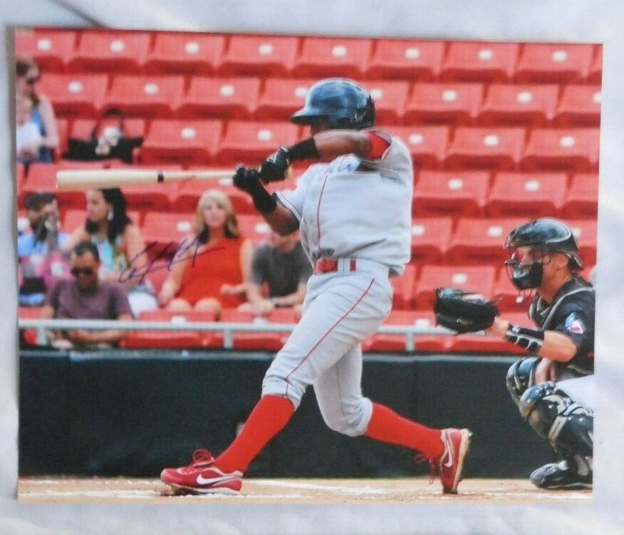 Carlos Perdomo Signed 8x10 Minor League Photo