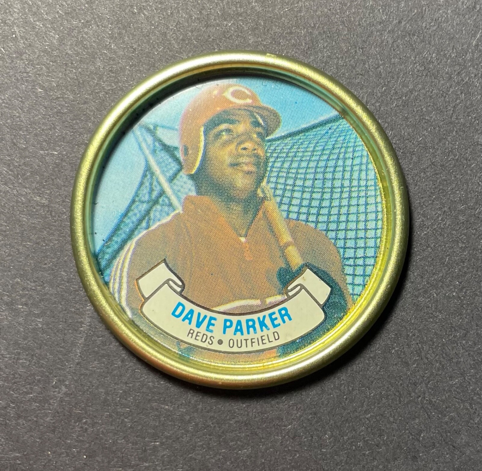 1987 Topps Dave Parker Reds Outfield Baseball Coin Toppers