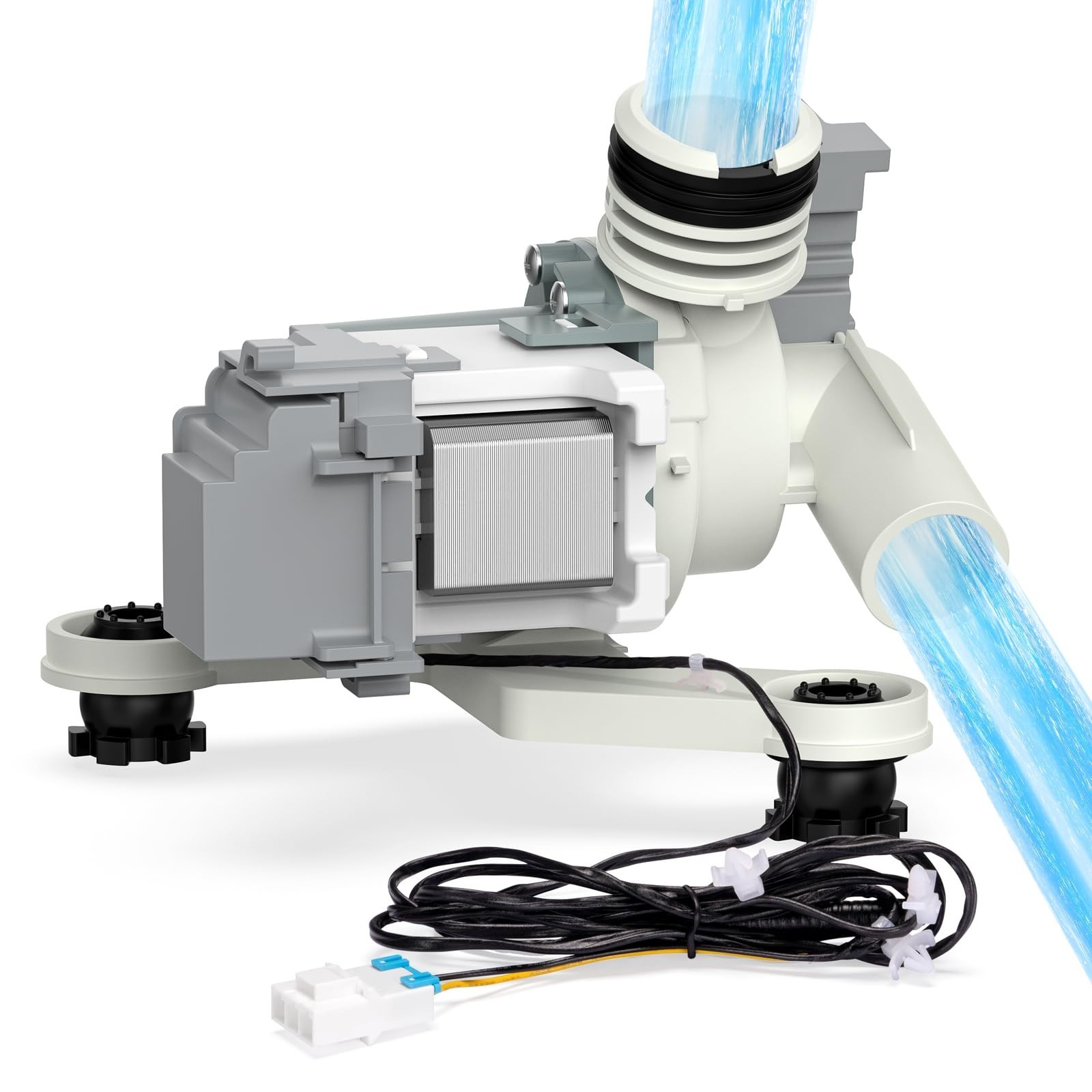 CrestWave DC97-19289F, PX3516-01 Washer Drain Pump Assembly, Compatible with ...
