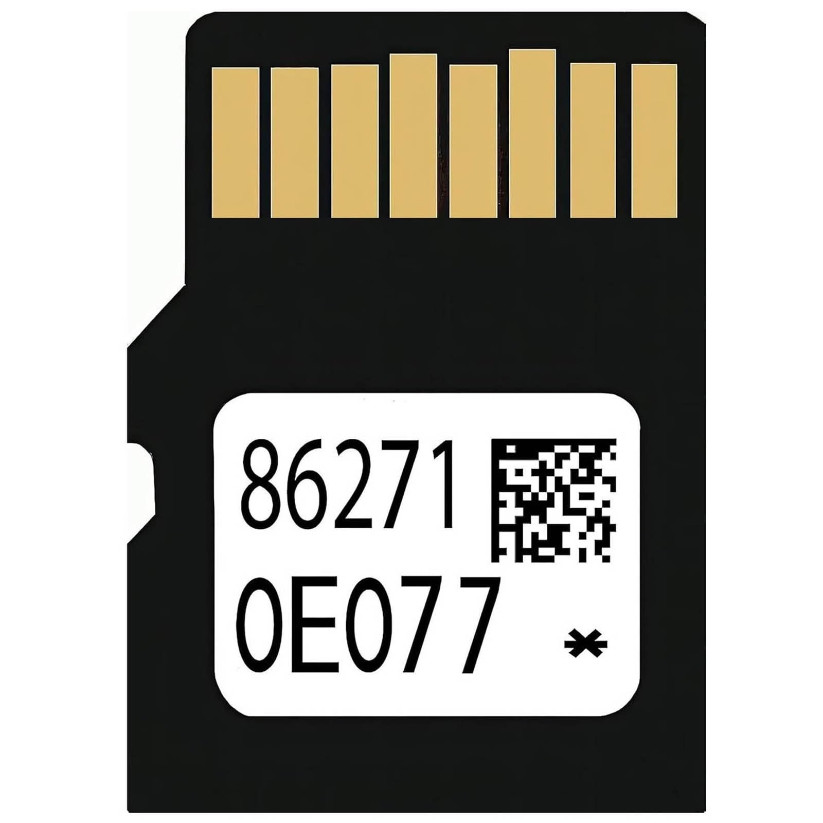 Navigation Memory Card Version 86271 0E077 Compatible with Toyota Black