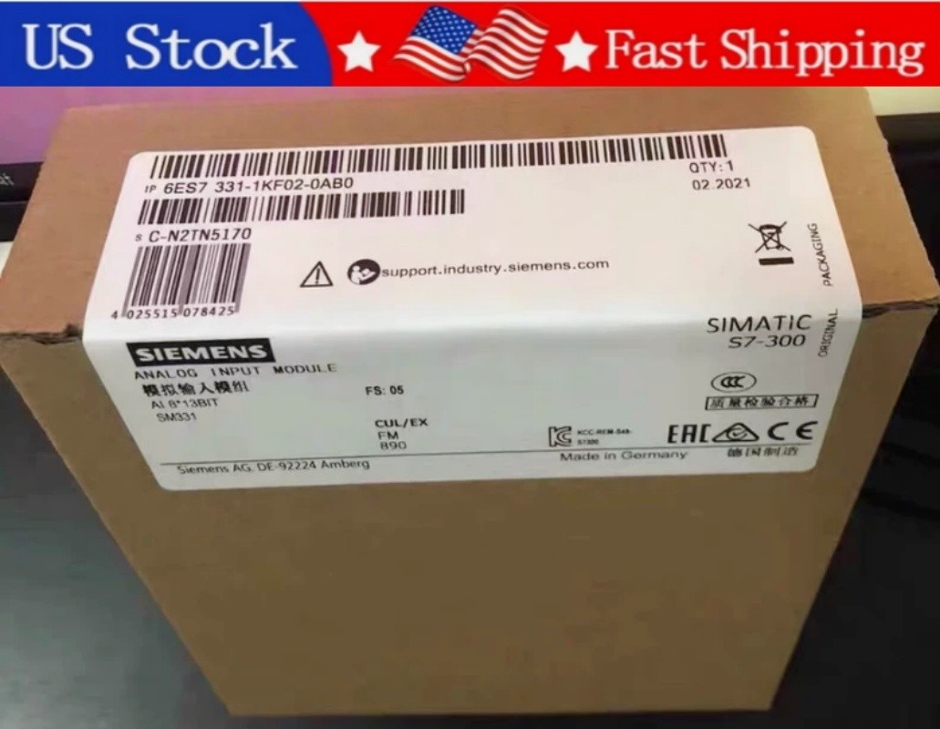 6ES7331-1KF02-0AB0 1PCS New Siemens 6ES7 331-1KF02-0AB0 Module  Fast Shipping