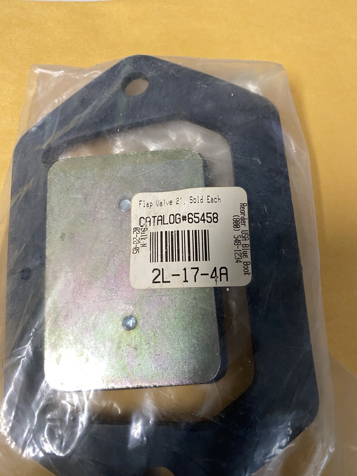 2” Flap Valve Assembly 2UV52 / 65458