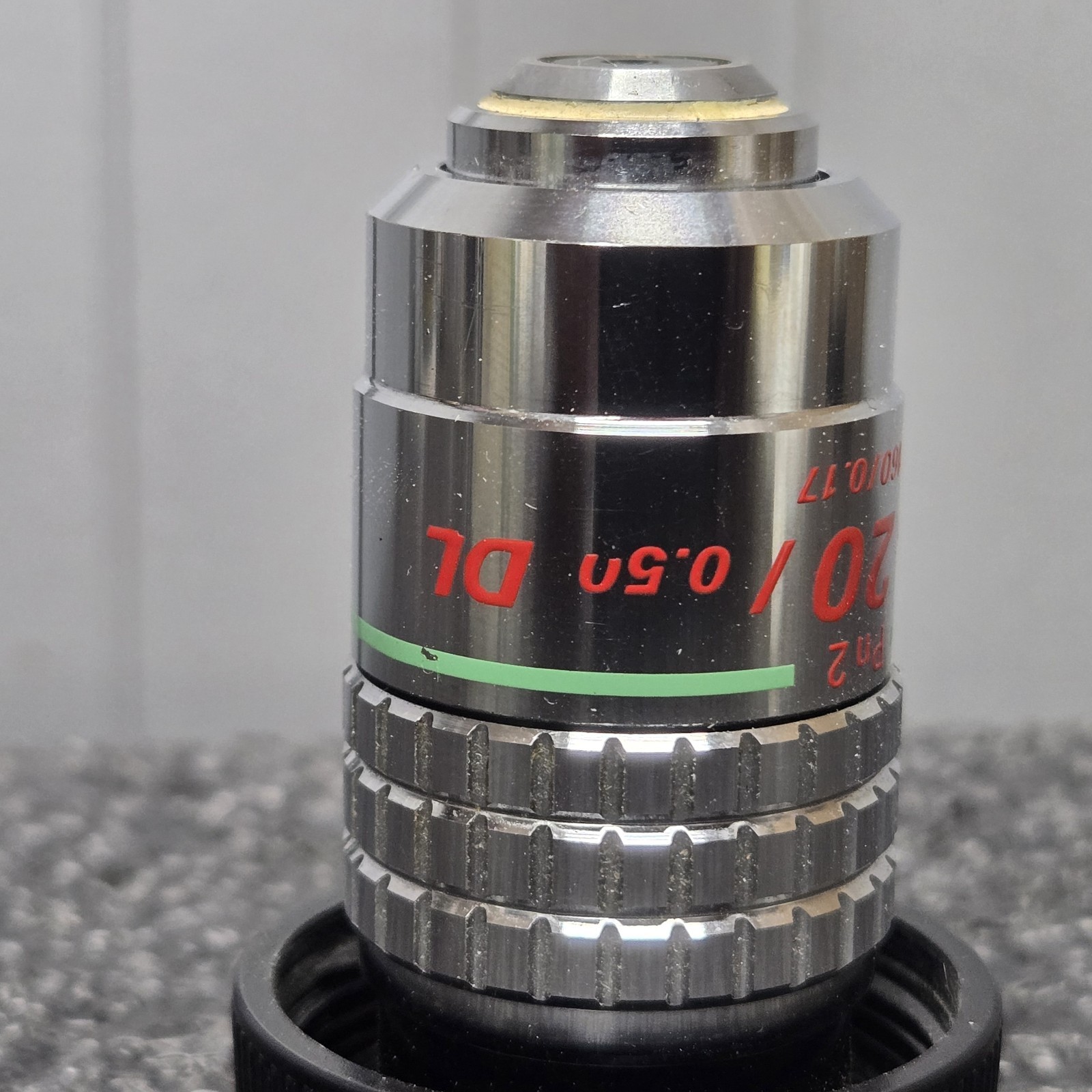 Nikon 20x Phase Contrast Microscope Objective Plan DL 20/0.50 PH2 160/0.17