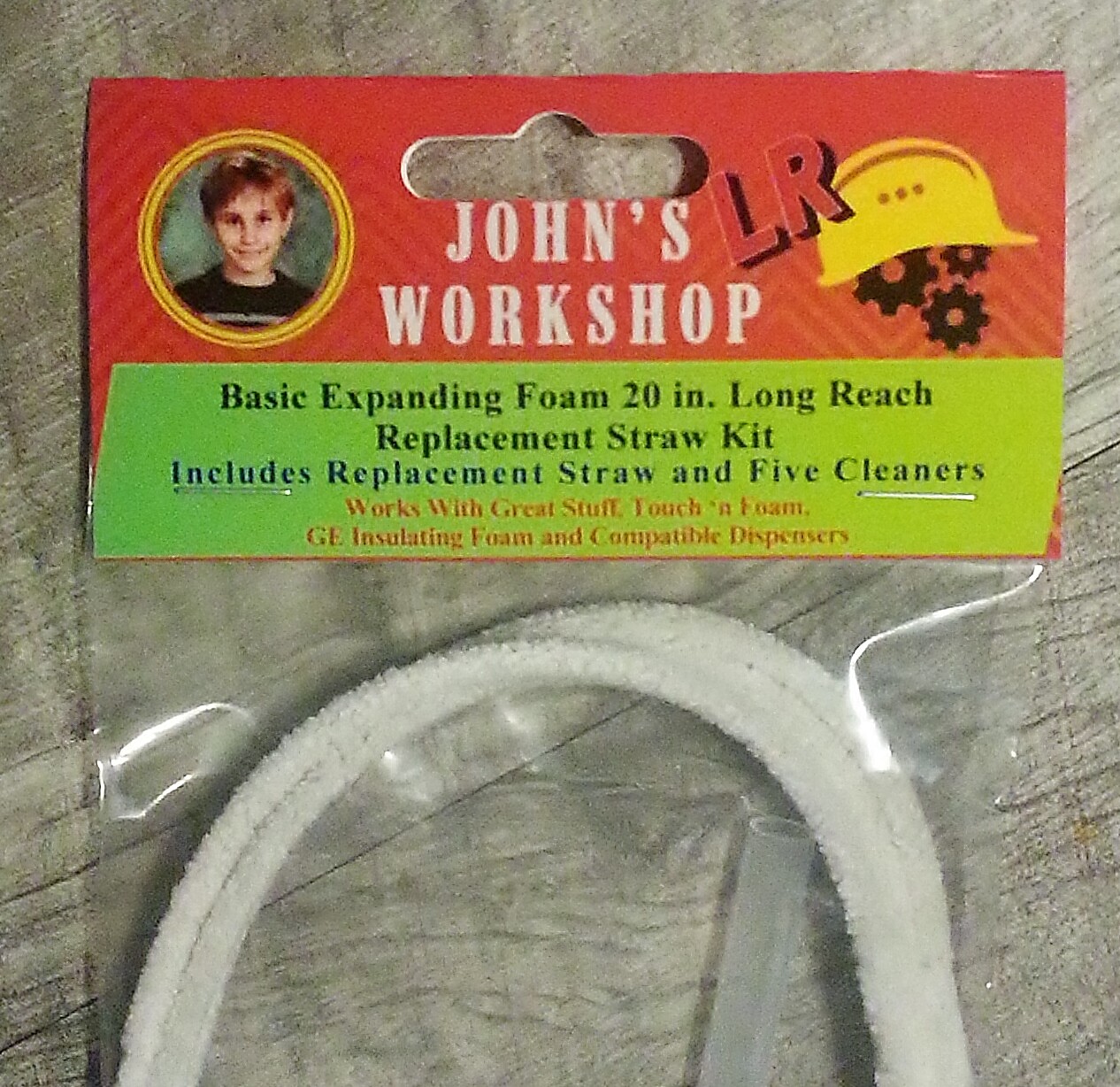 Basic Expanding Insulation 20" 'Long Reach' Straw - Great Stuff Foam Nozzle Kit
