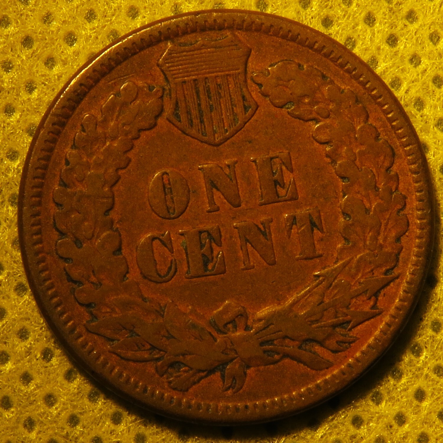 1884 Indian Head Cent with full LIBERTY