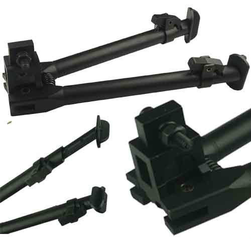 SKS Bayonet Mount Aluminum Medium Height Short Bipod 6-8 inch