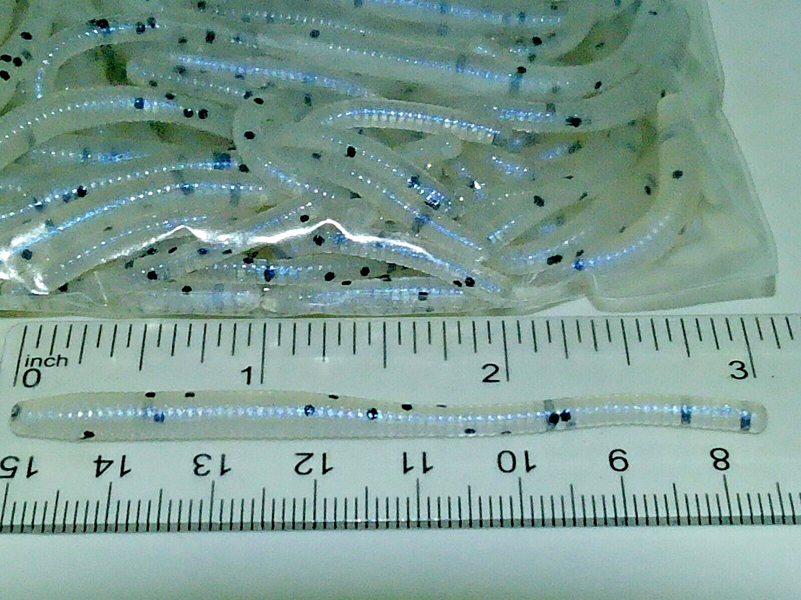 75 Monkey Milk 3"TAPPERED TROUT/FINESS WORM Soft Plastic Fishing Lure Bait
