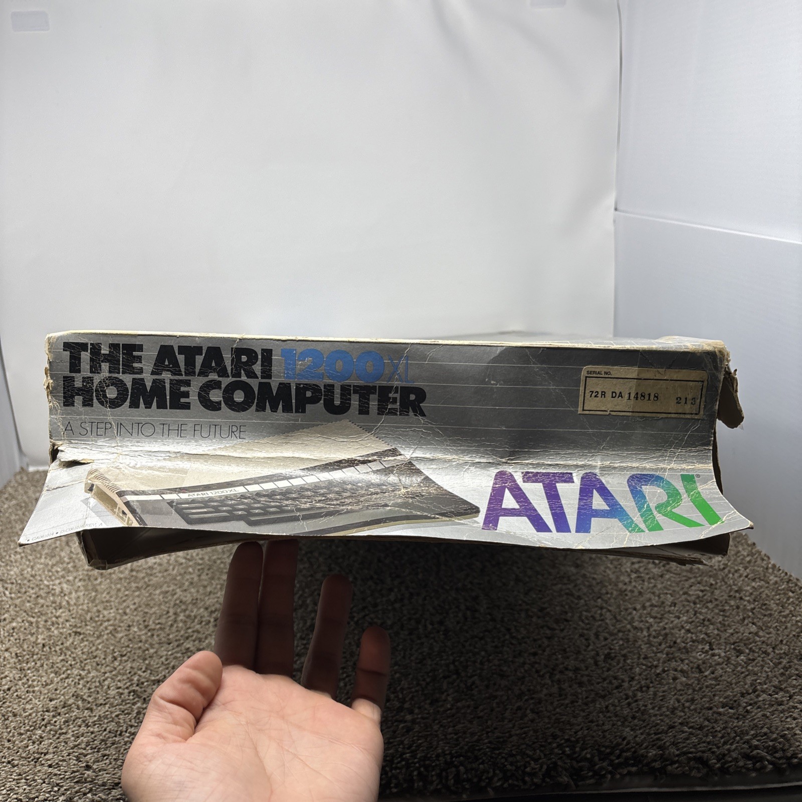 ATARI 1200XL Vintage Home Computer Tested And Working With Original Box