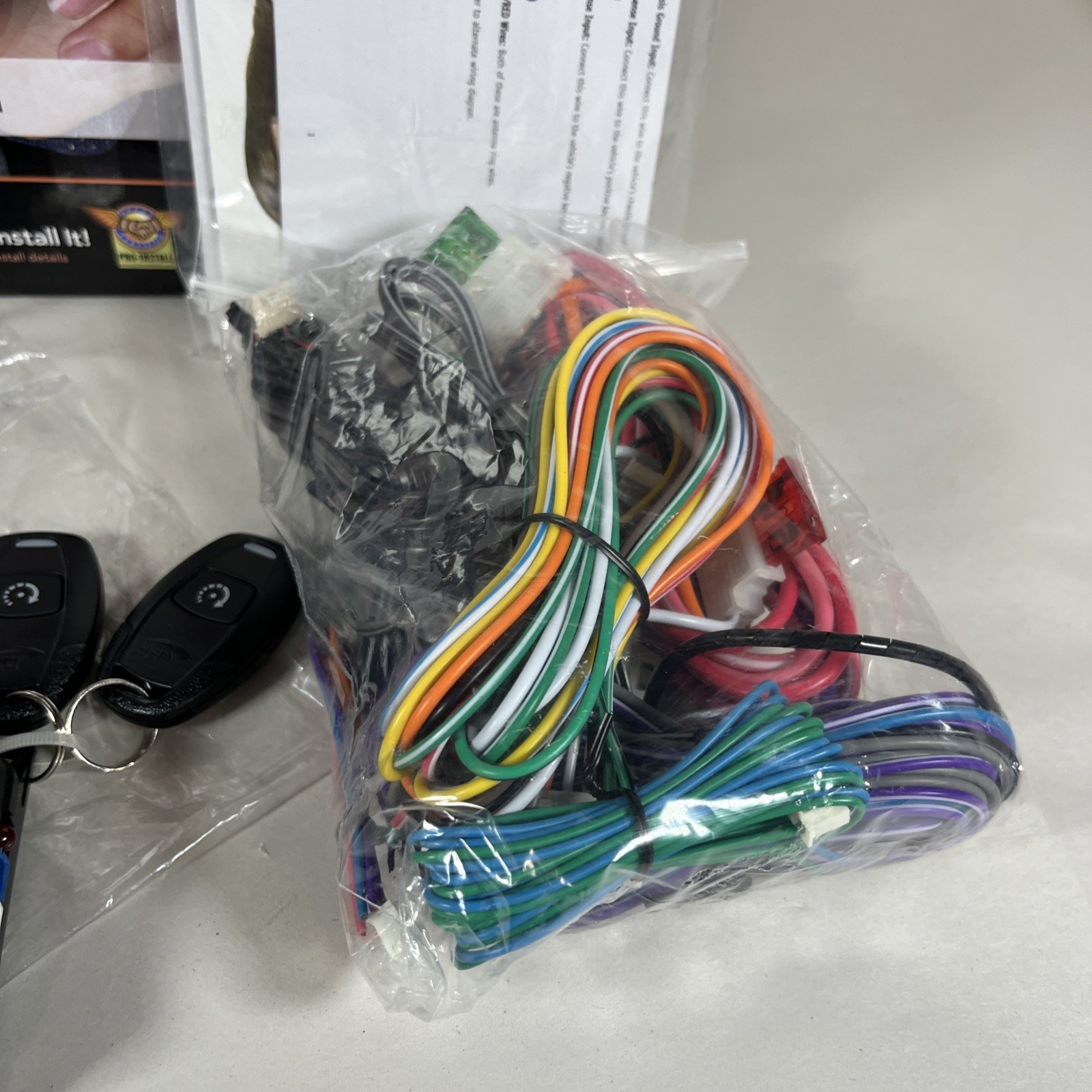 Brand New in Box Ready Remote Part # 24921B Remote Start System - Single Button