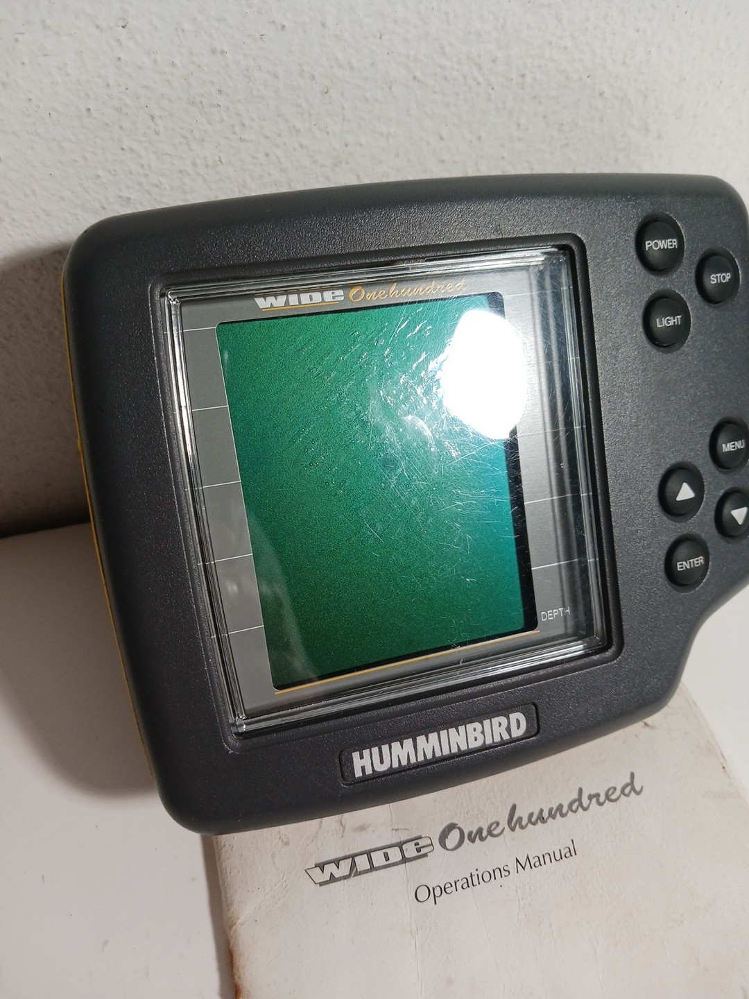 Hummingbird Wide 100 Fish Finder Untested